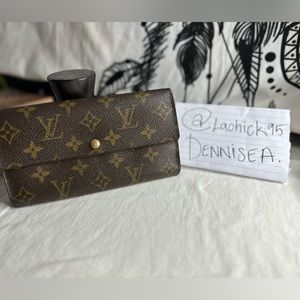 Louis Vuitton Sarah Wallet AUTHENTIC
